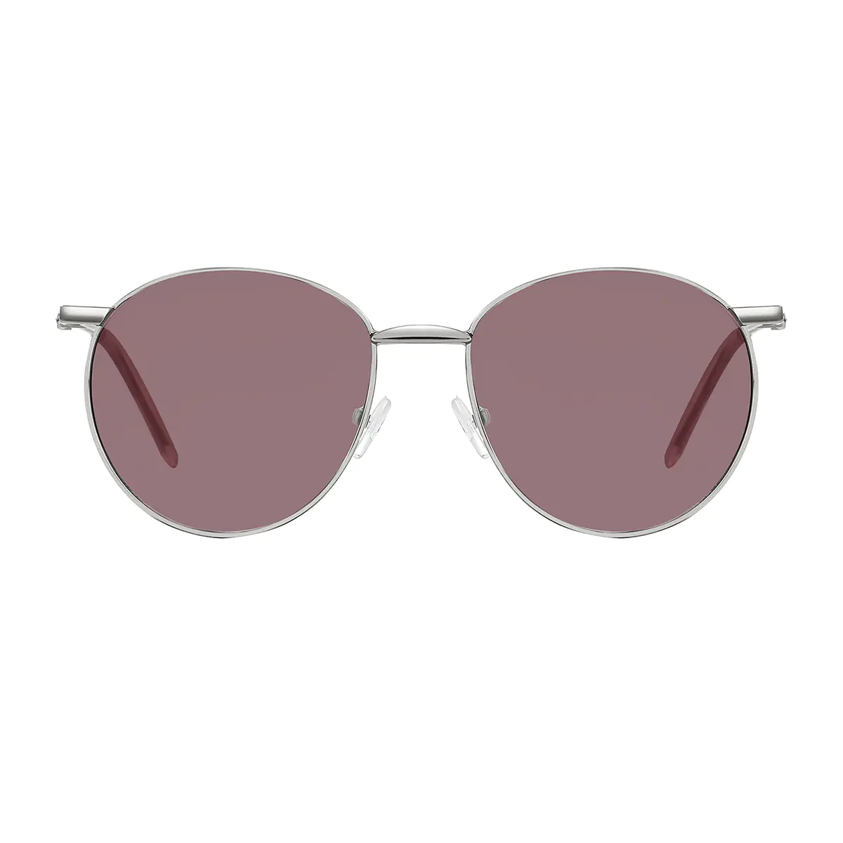 Round Grey Sunglasses