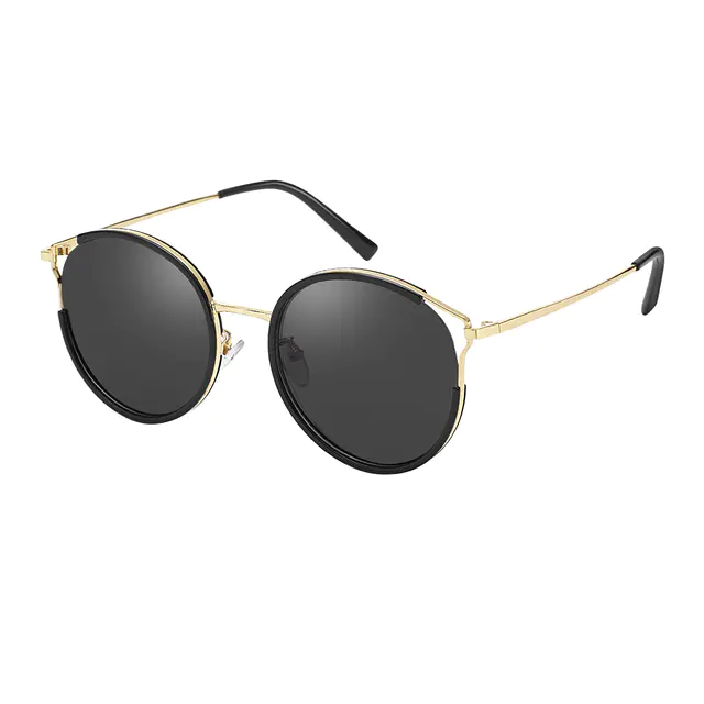 Round Gold Sunglasses