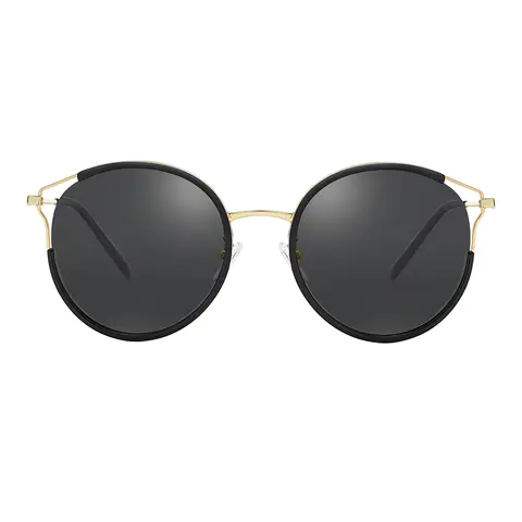 Round Gold Sunglasses
