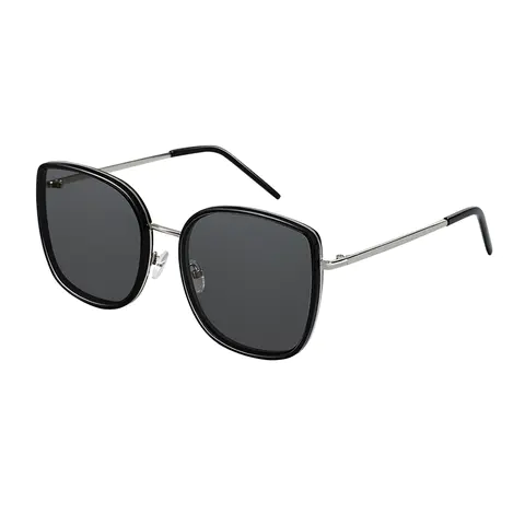 Square Black Sunglasses