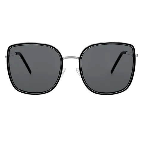 Square Black Sunglasses