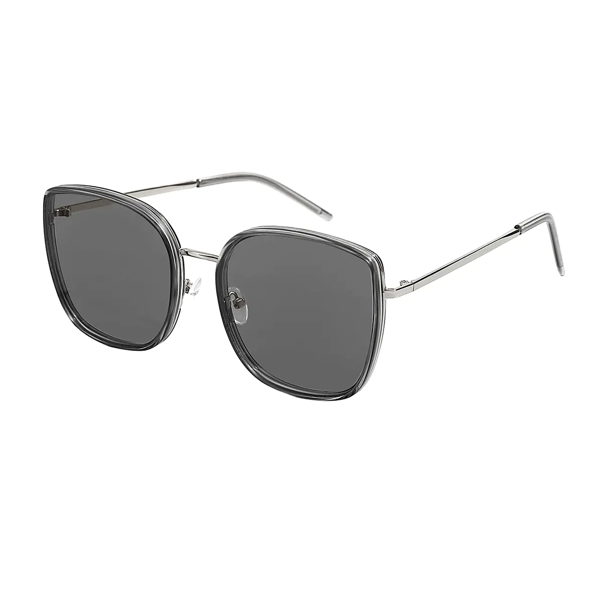Square Grey Sunglasses