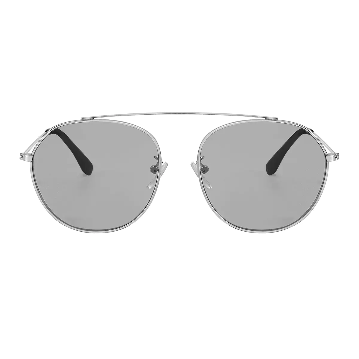 Aviator Silver Sunglasses