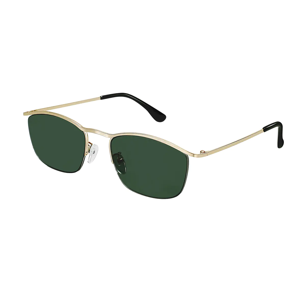 Browline Gold Sunglasses