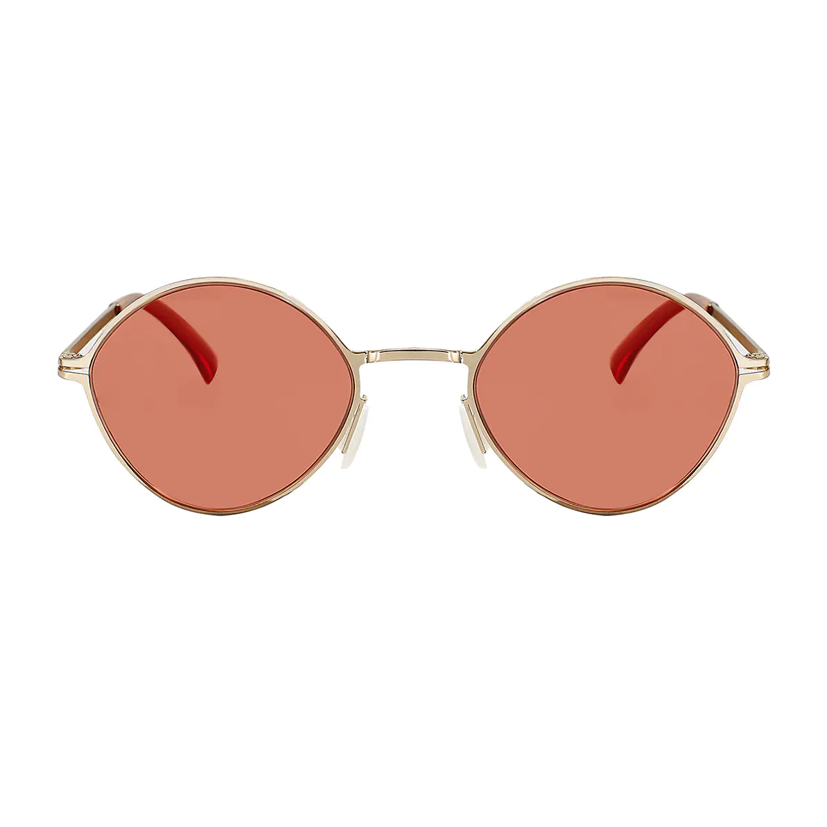 Round Gold Sunglasses