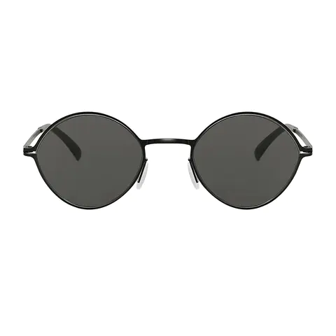Round Black Sunglasses