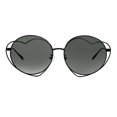Round Black Sunglasses