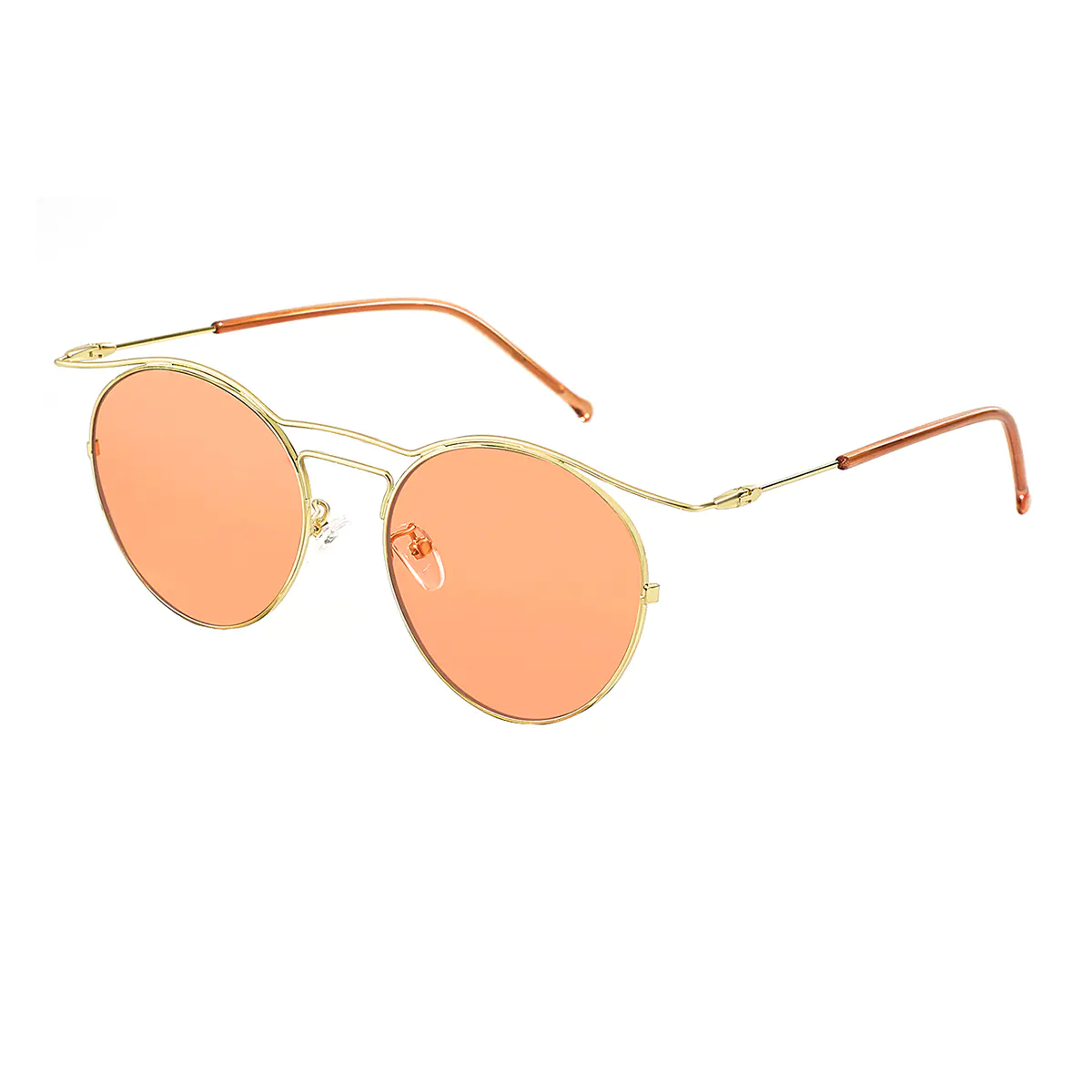 Aviator Yellow Sunglasses