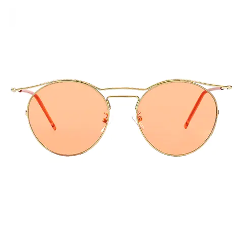 Aviator Yellow Sunglasses
