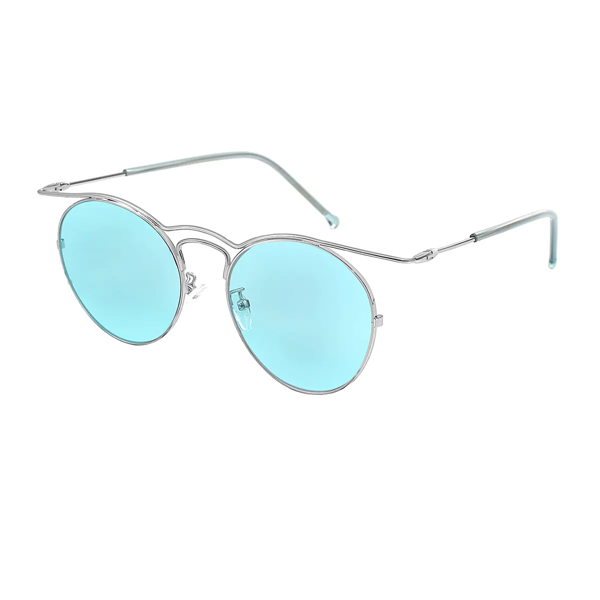 Aviator Silver Sunglasses
