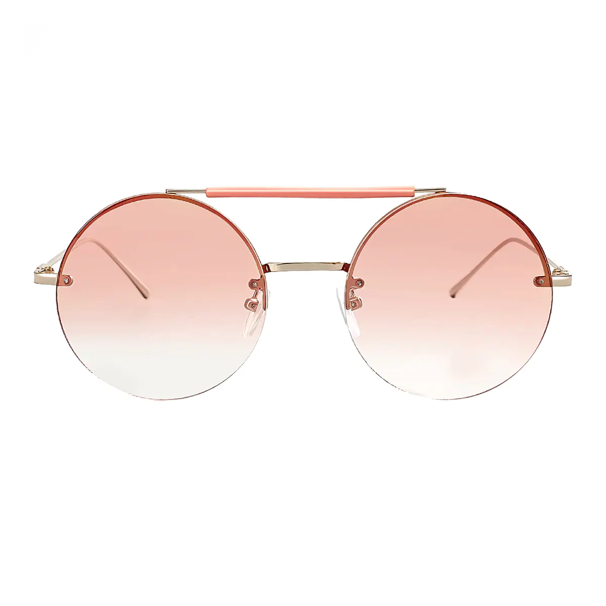 Round Gold Sunglasses