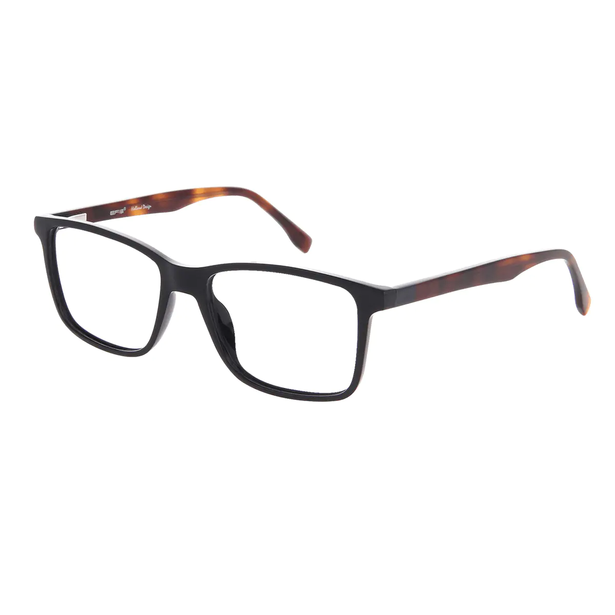 Rectangle Black/Tortoiseshell Eyeglasses