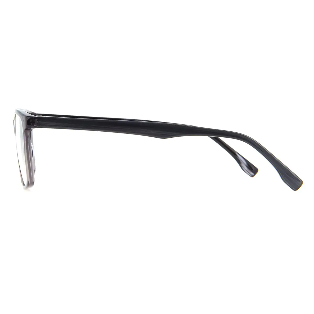 Rectangle Grey Eyeglasses