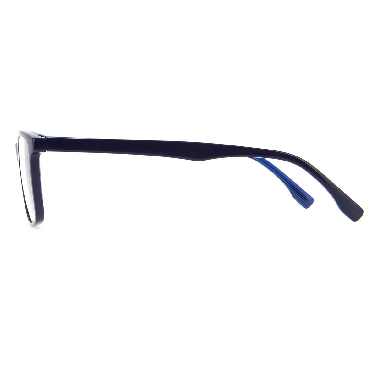 Rectangle Black/Blue Eyeglasses