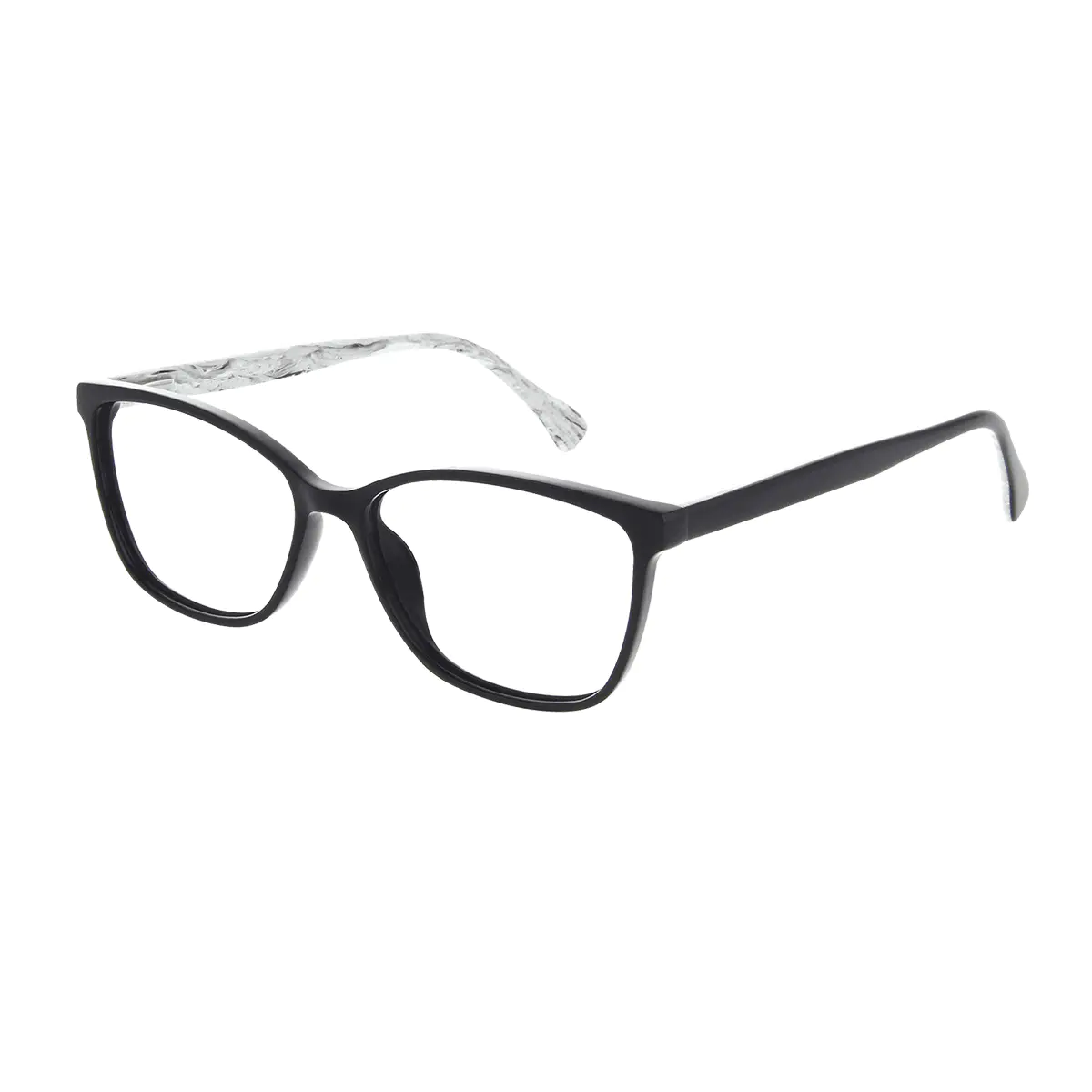 Rectangle Black Eyeglasses