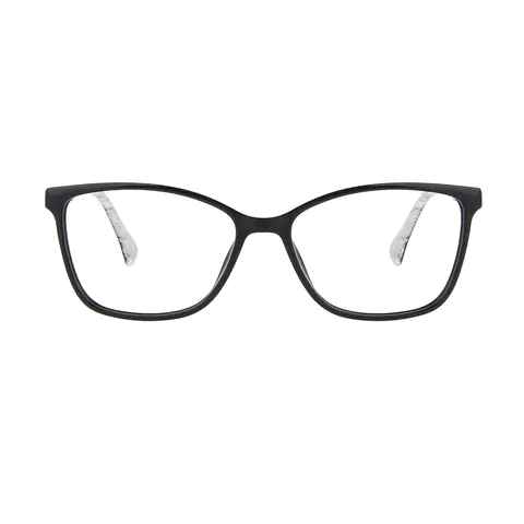 Rectangle Black Eyeglasses