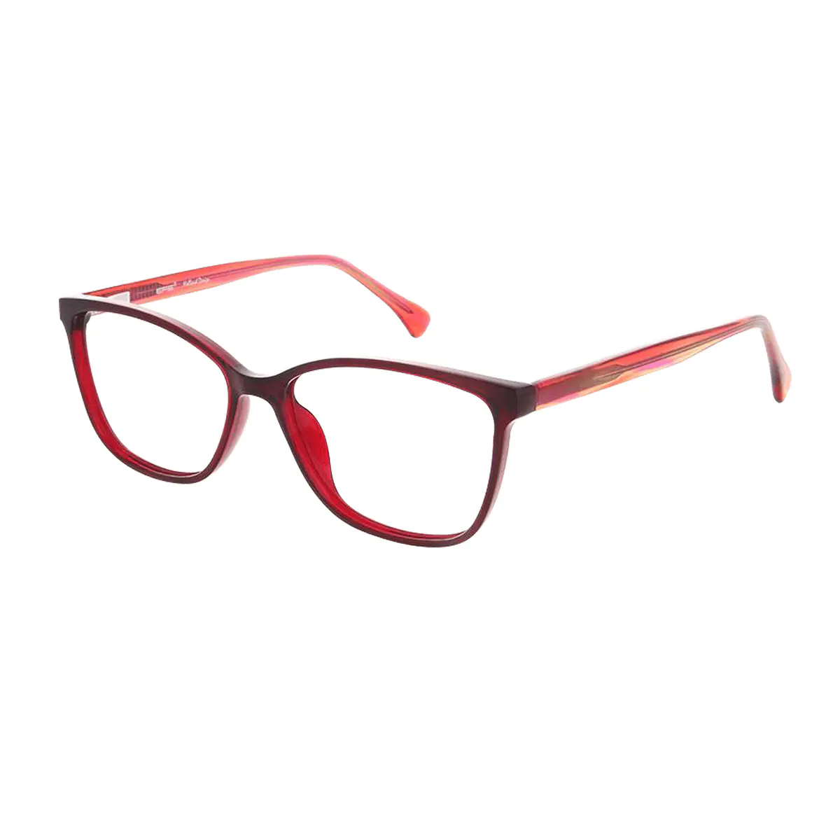 Rectangle Wine Eyeglasses