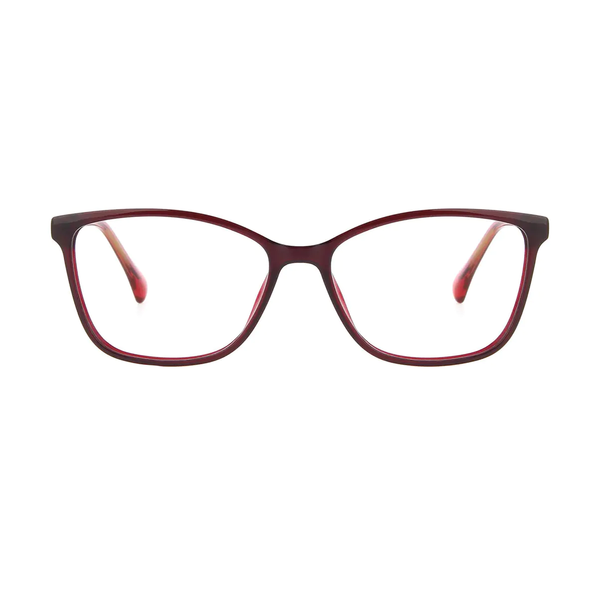 Rectangle Wine Eyeglasses