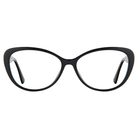 Cat-eye Black Eyeglasses