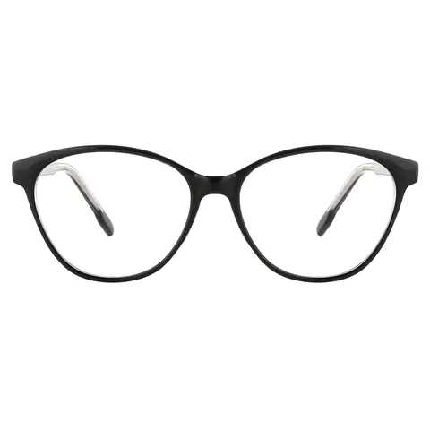 Cat-eye Black Eyeglasses