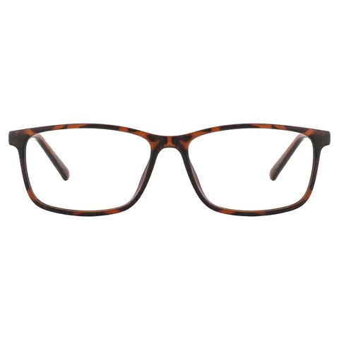 Rectangle Tortoiseshell Eyeglasses