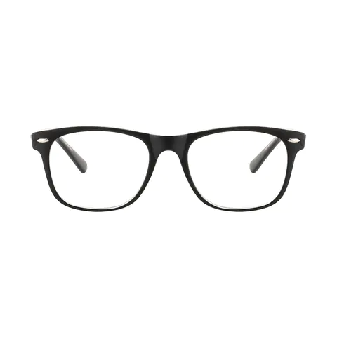 Rectangle Black Reading Glasses
