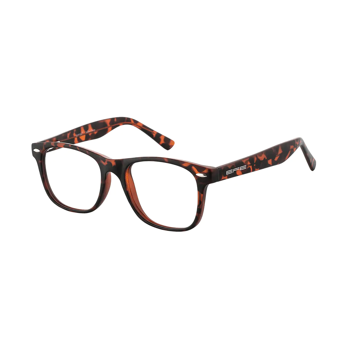 Rectangle Tortoiseshell Eyeglasses
