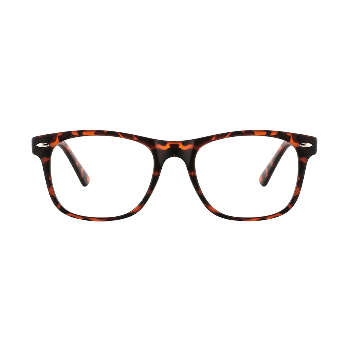 Rectangle Tortoiseshell Eyeglasses
