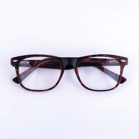 Rectangle Tortoiseshell Eyeglasses