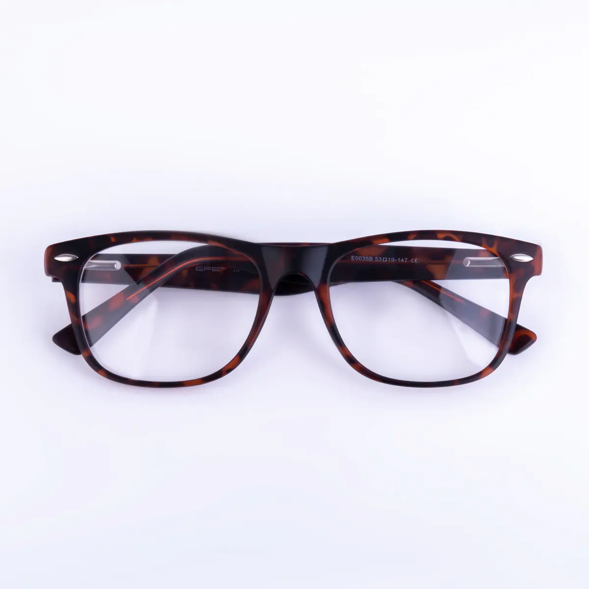 Rectangle Tortoiseshell Eyeglasses