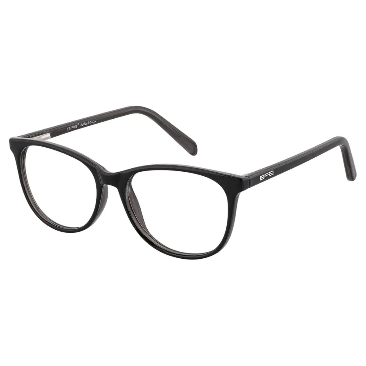 Oval Black Reading Glasses