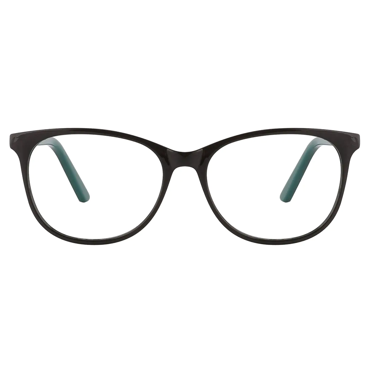 Oval Green Reading Glasses