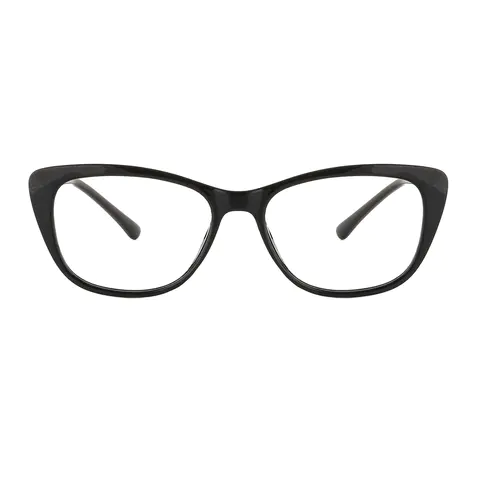 Cat-eye Black Eyeglasses