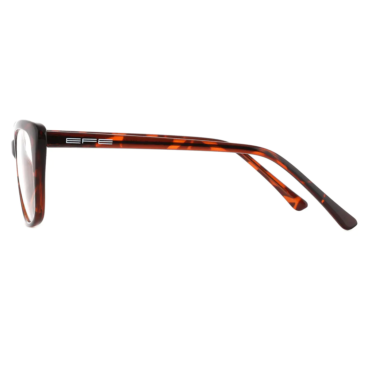 Cat-eye Brown Eyeglasses