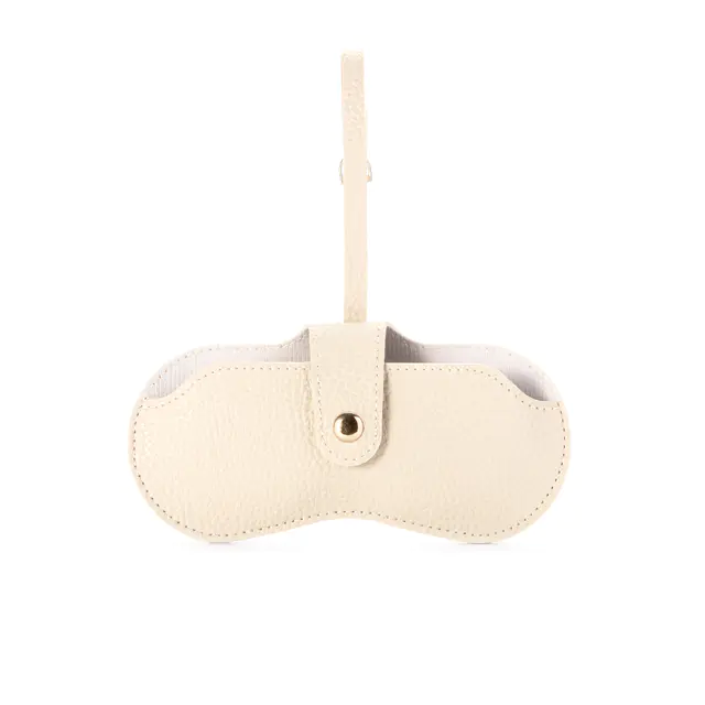 White Eyeglasses Case