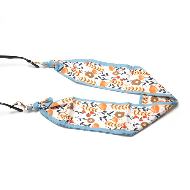 Blue Eyeglass Strap