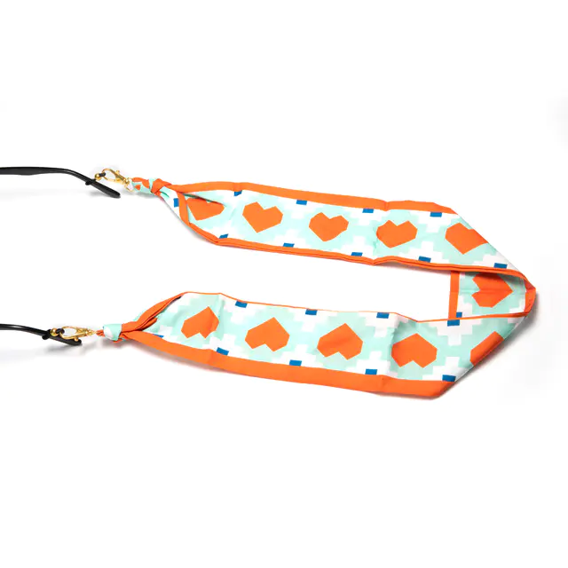 Orange Eyeglass Strap