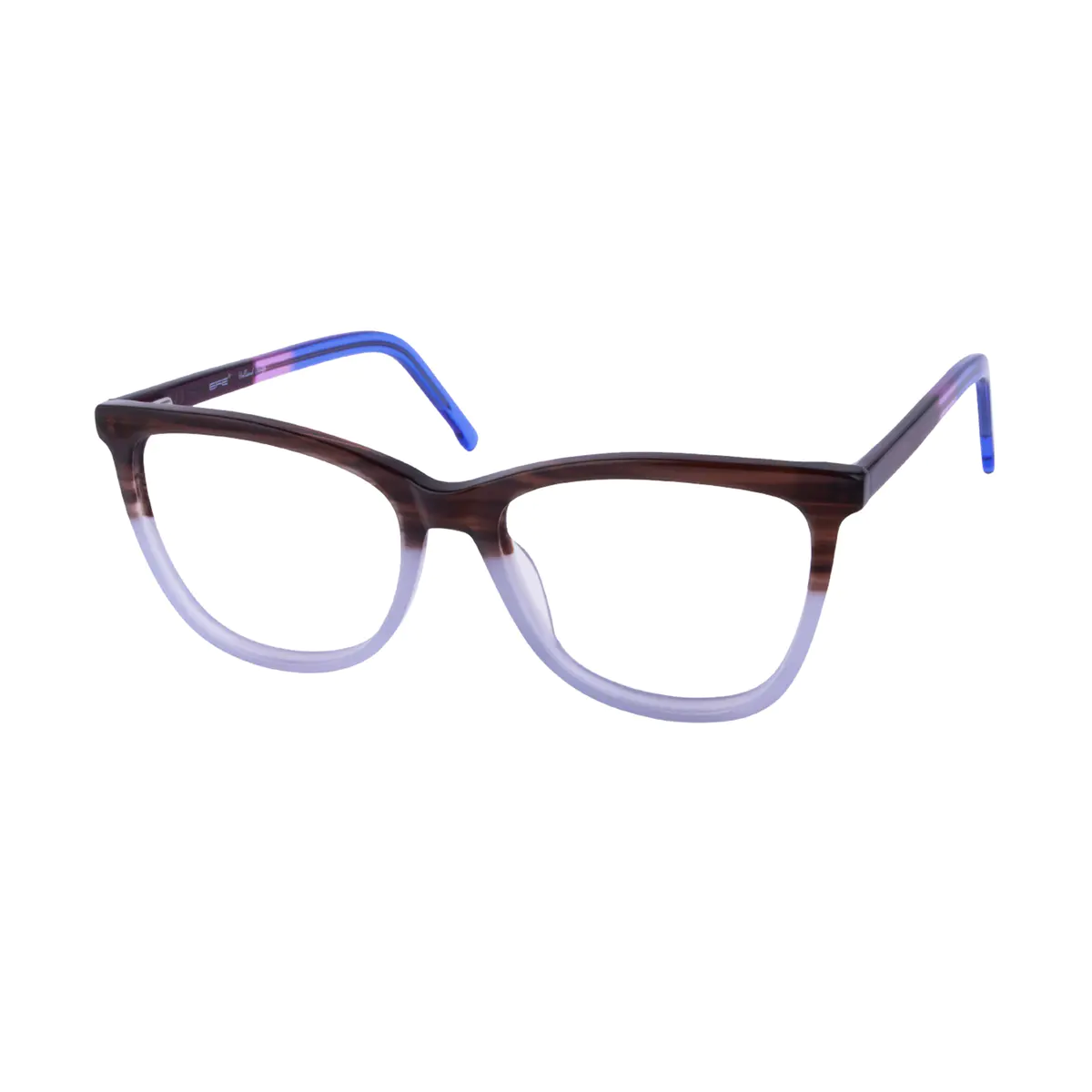Cat-eye Tortoiseshell/Clear Eyeglasses