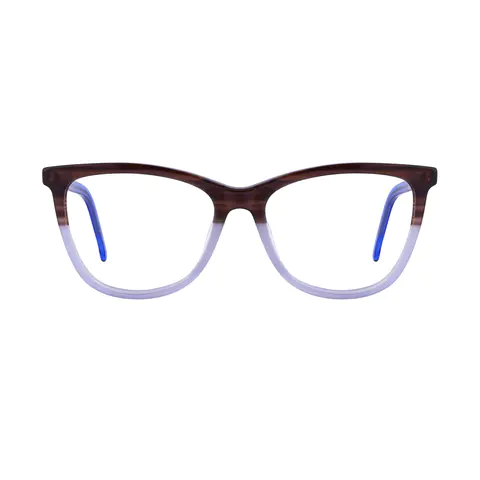 Cat-eye Tortoiseshell/Clear Eyeglasses