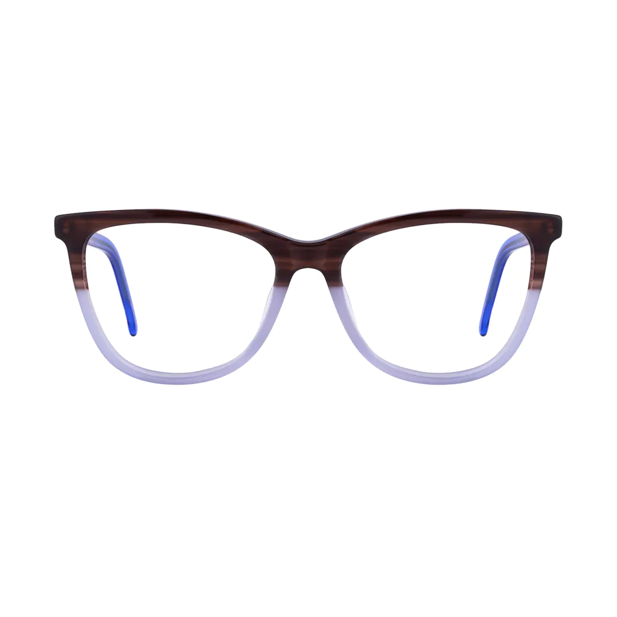 Cat-eye Tortoiseshell/Clear Eyeglasses