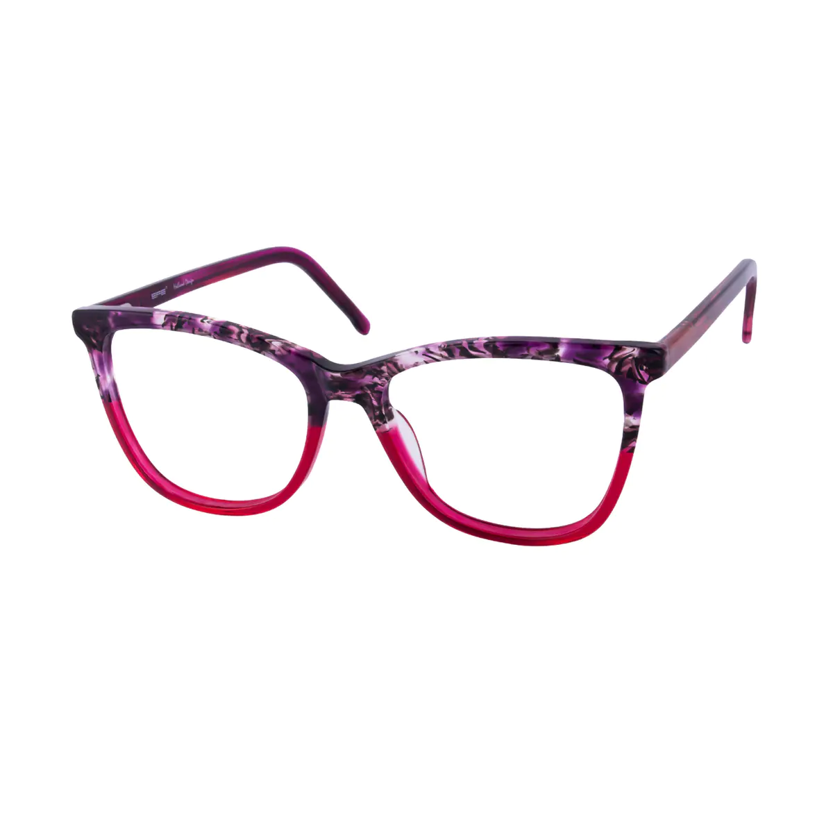 Cat-eye Tortoiseshell/Pink Eyeglasses
