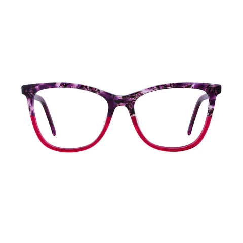 Cat-eye Tortoiseshell/Pink Eyeglasses