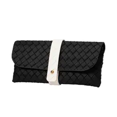 Black Woven Style Glasses case