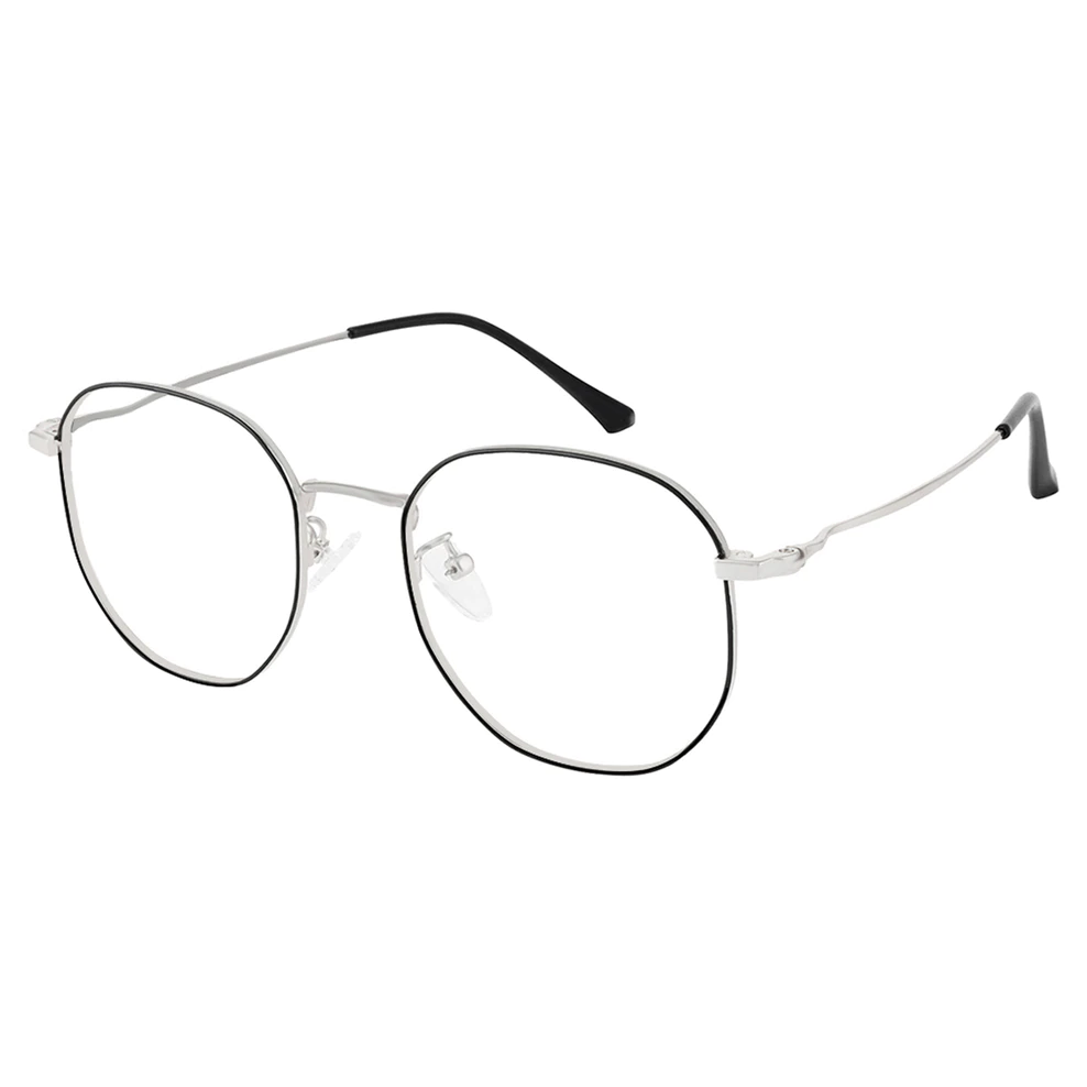 Geometric Black Eyeglasses