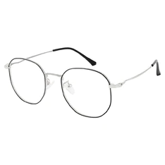 Geometric Black Eyeglasses