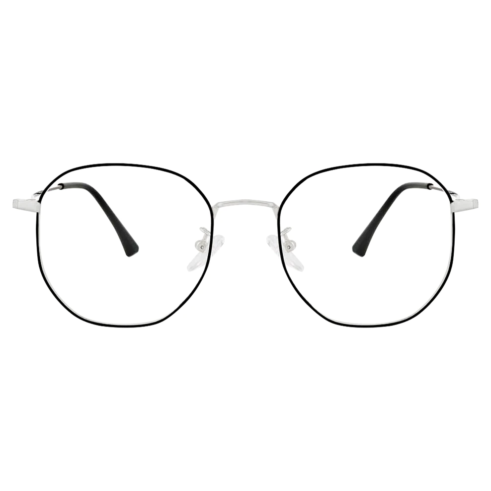 Geometric Black Eyeglasses