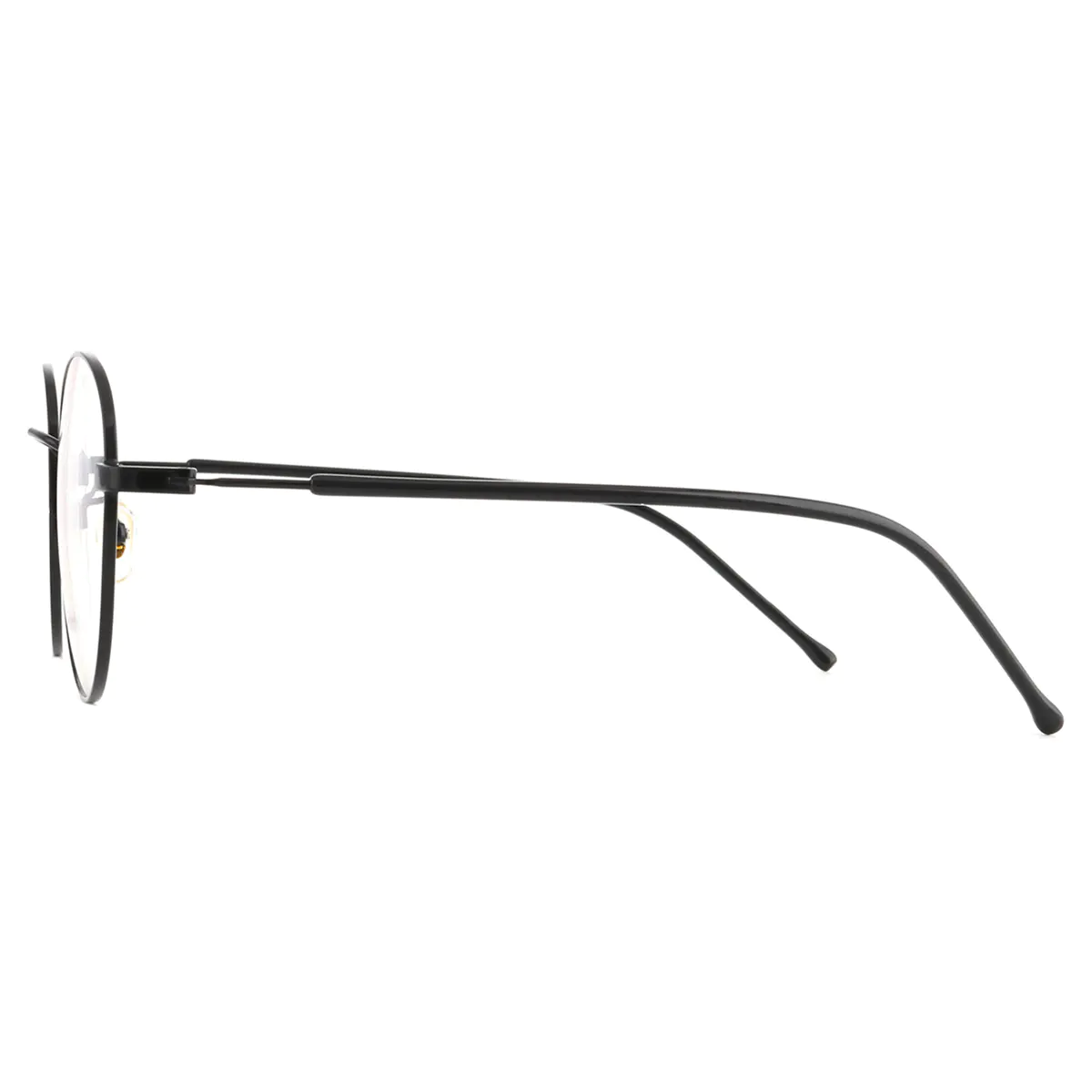 Oval Black Eyeglasses