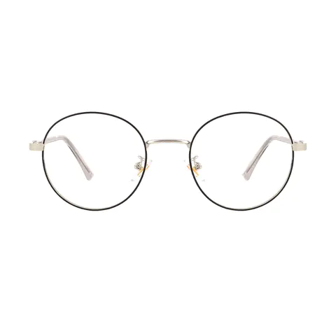 Round Black Eyeglasses