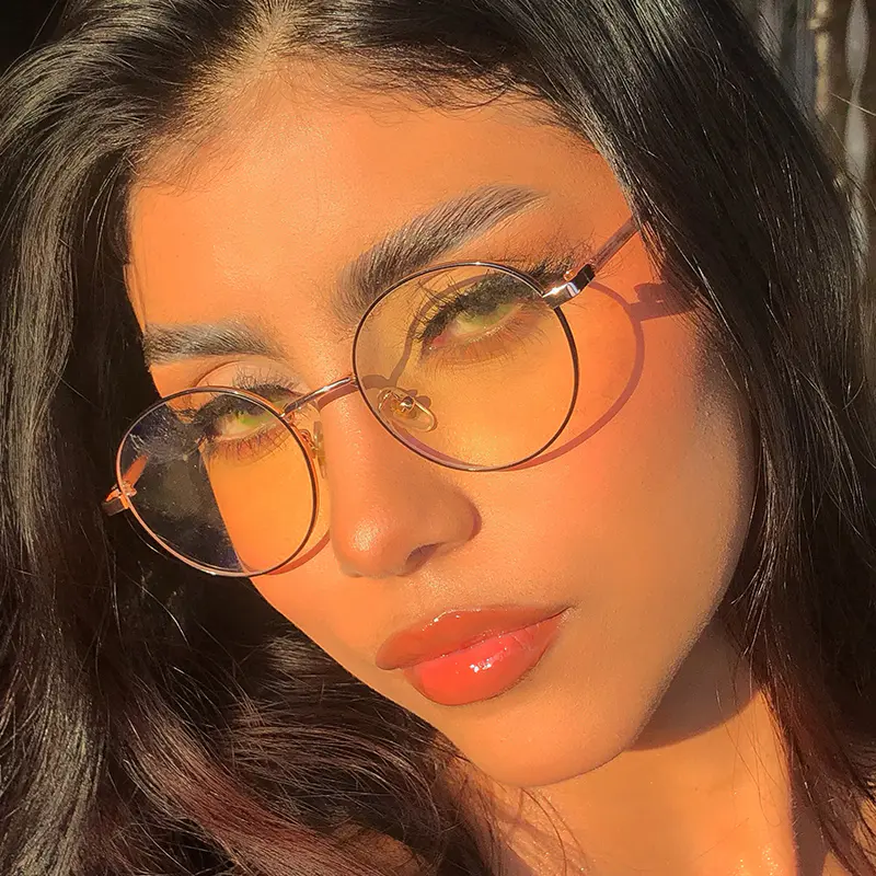 Round Silver Eyeglasses