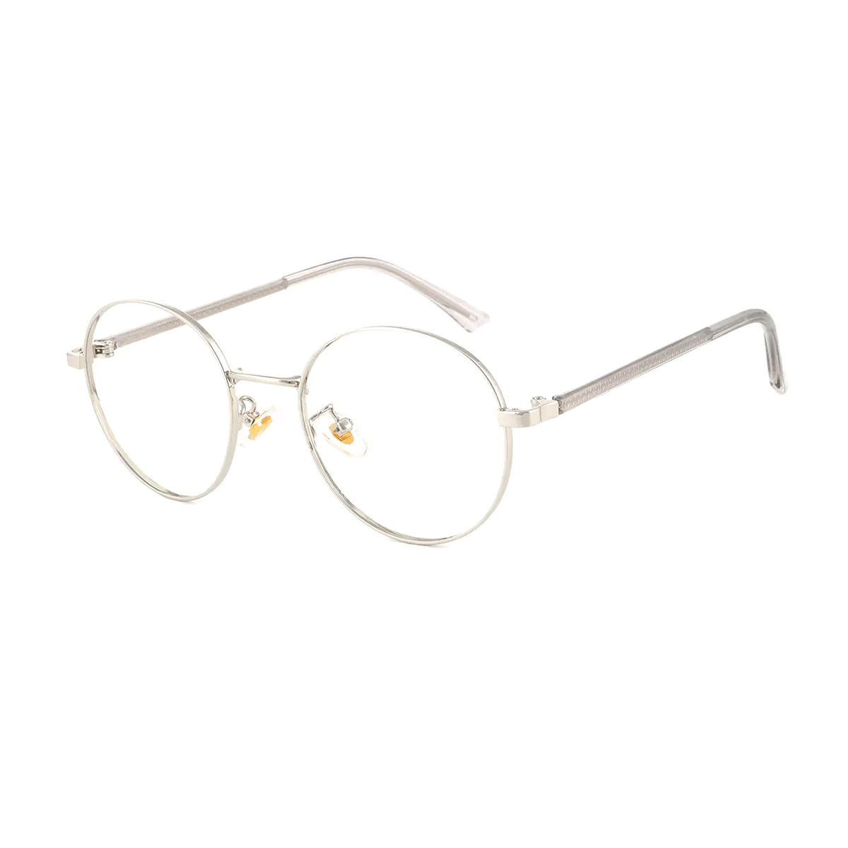Round Rose Gold Eyeglasses